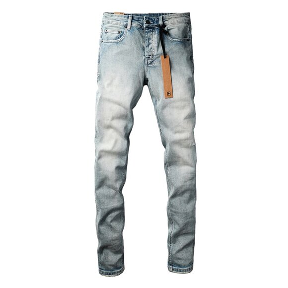 Ksubi Light Blue Washed Skinny Jeans